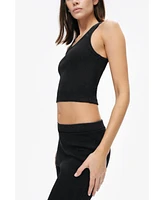 Nocturne Women's Ribbed Flared Pants