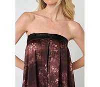 WeWoreWhat Women's Strapless Maxi Dress