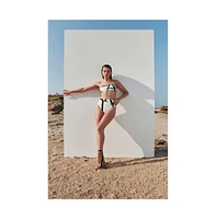 Luma Gottex Women's Signature High Waist Bikini Bottom