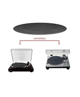 Fluance Turntable Platter Mat (Rubber Black) - Durable Audiophile Grade Silicone Design for Vinyl Record Players (Pfhtrp)