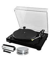 Fluance RT80 Classic High Fidelity Vinyl Turntable Record Player featuring Audio Technica AT91, Belt Drive