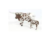 Big Country Toys 1/20 Longhorn Cow & Calf