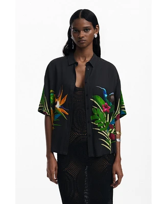 Desigual Women's Hawaiian shirt