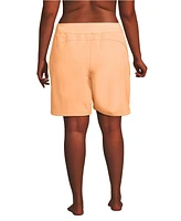 Lands' End Plus 9" Board Shorts with Panty