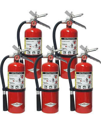 Amerex B500, 5lb Abc Dry Chemical Fire Extinguisher with Aluminum Valve