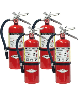 Amerex B402, 5lb Abc Dry Chemical Fire Extinguisher with Aluminum Valve