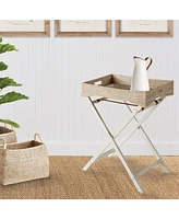 Burma Rattan Butler Tray Table