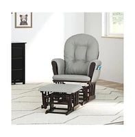 Storkcraft Hoop Glider and Ottoman