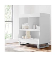 Storkcraft Modern Changing Table with Storage and Removable Topper