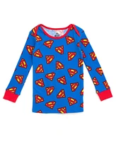 Justice League Baby Boys Pajama Shirt and Pants Sleep Set