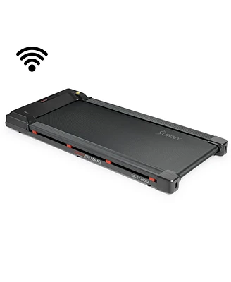 Sunny Health & Fitness Treadpad 100 Smart Walking Treadmill with Led Screen & WiFi/Bluetooth