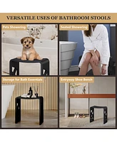 Casainc Freestanding Solid Surface Bathroom Shower Stool