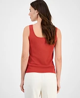 Anne Klein Women's Sleeveless Square-Neck Tank Top