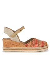 Baretraps Women's Acadia Peep Toe Wedge Sandals