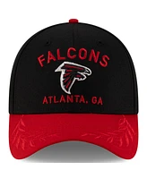 New Era Men's Black/ Atlanta Falcons 2025 Nfl Draft 39THIRTY Flex Hat