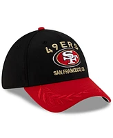 New Era Men's /Scarlet San Francisco 49ers 2025 Nfl Draft 39THIRTY Flex Hat