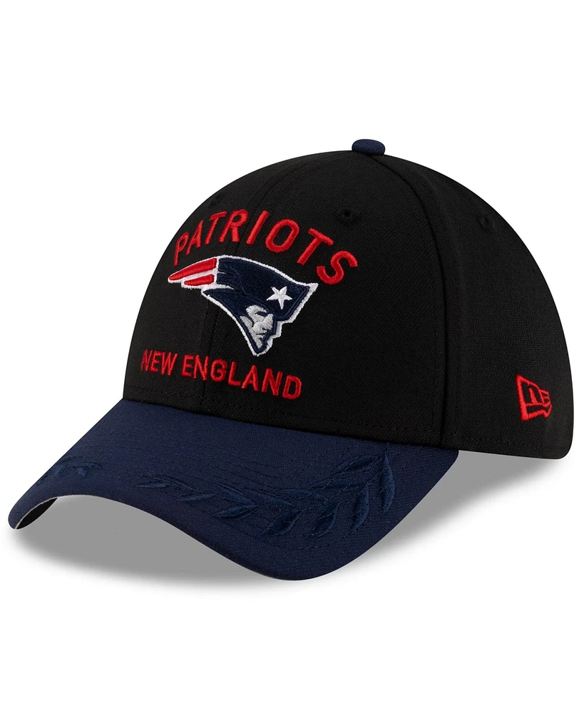 New Era Men's /Navy England Patriots 2025 Nfl Draft 39THIRTY Flex Hat