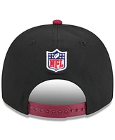 New Era Men's Black/Navy Washington Commanders 2025 Nfl Draft A-Frame 9FIFTY Snapback Hat