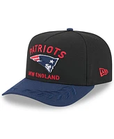 New Era Men's /Navy New England Patriots 2025 Nfl Draft A-Frame 9FIFTY Snapback Hat