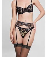 Guess Women's Giselle Lace Suspender Belt