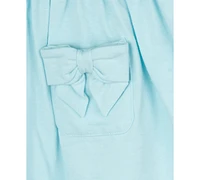 Rare Editions Baby Girls Tank Dress with Pockets & Headband, 2 Piece Set