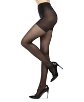 MeMoi Women's All Over Rhinestone Nylon Sheer Tights MTS08471
