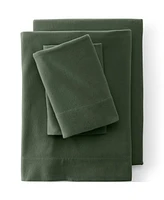 Lands' End Comfy Super Soft Cotton Flannel Flat Bed Sheet - 5oz