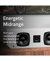 Fluance Elite High Definition Surround Sound Home Theater 5.0 Channel Speaker System including Floorstanding Towers, Center and Rear