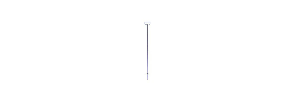 Bon 19-168 Long Handle Pavers Depth Gauge 54-inch Handle