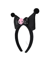 Kuromi Soft Plush Fabric Cosplay Headband