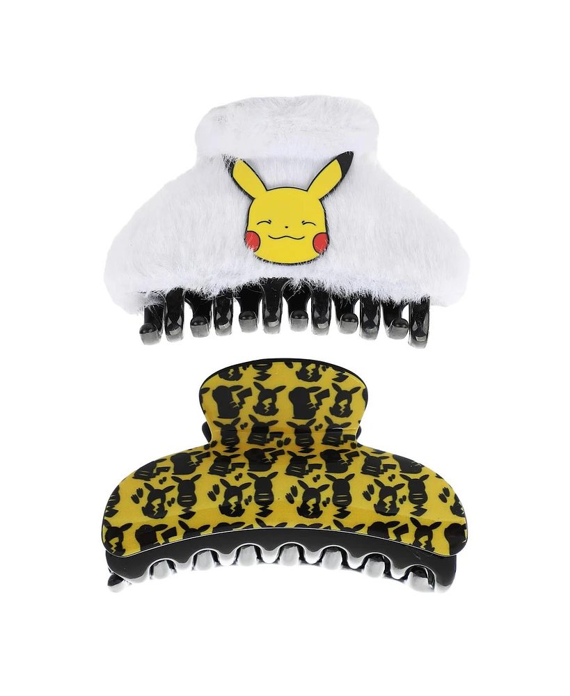 Pokemon Pikachu Women's 2-Pack Hair Clip Set