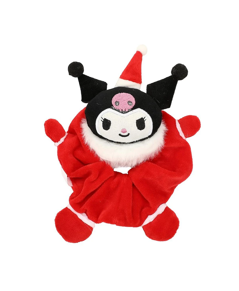 Kuromi Christmas Santa Adult Red Scrunchie
