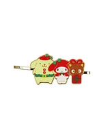 Hello Kitty & Friends Christmas 6-Piece Hair Clip Set