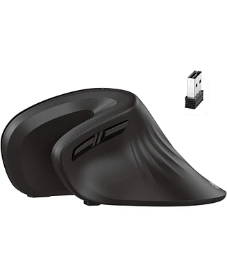 Ergonomic Wireless Mouse, TM209G 2.4G Vertical Ergonomic Optical Mouse with 3 Adjustable Dpi