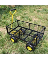 Cart Garden cart trucks make it easier to transport firewood