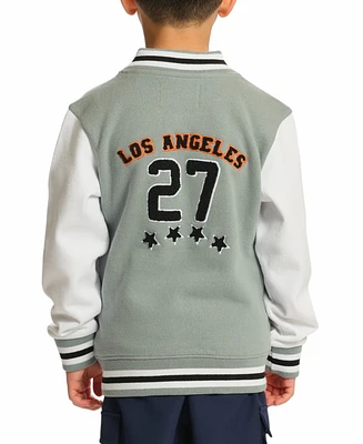 Sovereign Code Toddler Boys Blocked Varsity Jacket