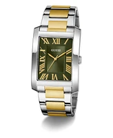Guess Men's Analog Two-Tone Stainless-Steel Watch, 34mm