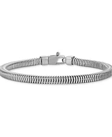 Bulova Men's Icon Sterling Silver Bracelet