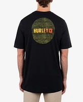 Hurley Men's Circle Gradient Short Sleeve T-Shirt