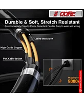 5 Core Ac Power Cord 10 Ft • 2 Prong Extension Adapter • 16AWG/2C 125V 13A • Us Polarized Male to Female Outlet Extension Cable B