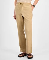 Alfani Men's Textured Drawstring Pants, Exclusively at Macy's
