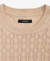 Alfani Men's Textured Sweater T-Shirt, Exclusively at Macy's