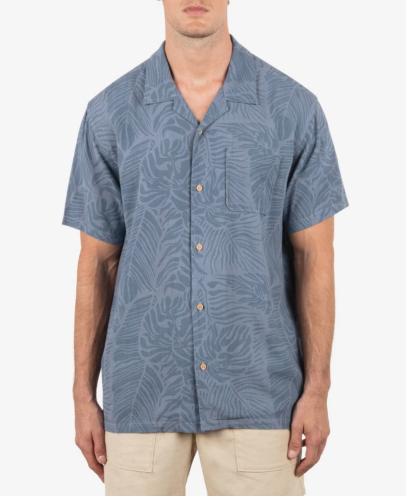 Hurley Men's Laguna Camp Short Sleeve Shirt
