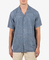 Hurley Men's Laguna Camp Short Sleeve Shirt