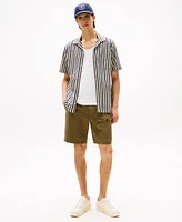 Tommy Hilfiger Men's Relaxed-Fit 9-1/2" Twill Cargo Shorts