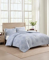 Tommy Hilfiger Hamptons Patchwork Cotton -Pc. Comforter Set