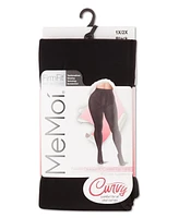 MeMoi Women's FirmFit Opaque 90 Denier Control Top Tights Mm-2892