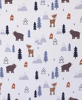 Little Love by NoJo National Park Forest Friends Fitted Sheet, Crib