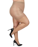 MeMoi Plus Curvy Silky Sheer Control Top Pantyhose Mm-2210