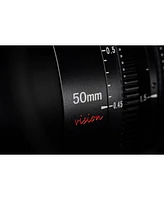 7artisans Photoelectric 50mm T1.05 Vision Cine Lens for Micro Four Thirds, Black
